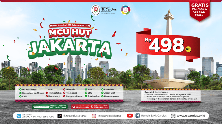 MCU MEDICAL CHECK UP HUT JAKARTA 498 PROMO DISKON MURAH
