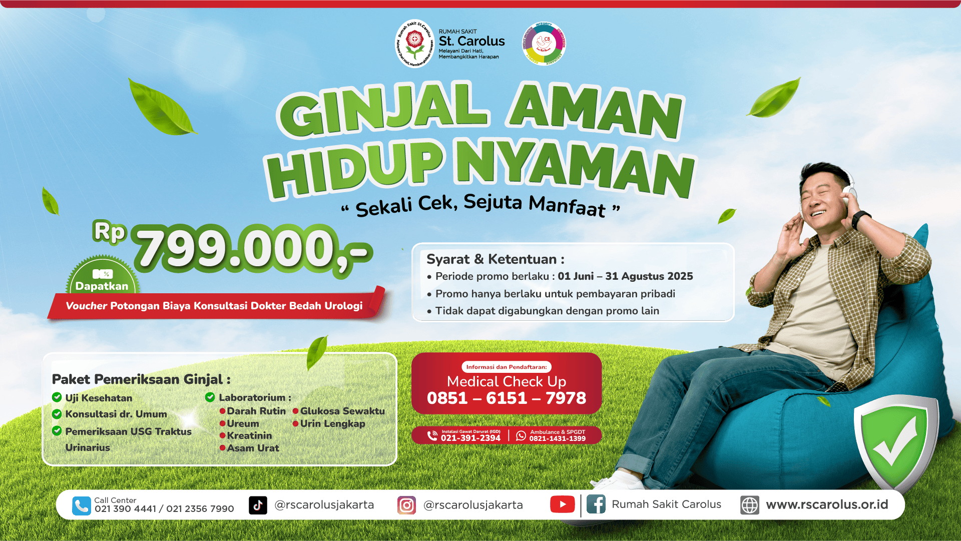 PROMO PEMERIKSAAN MCU GINJAL
