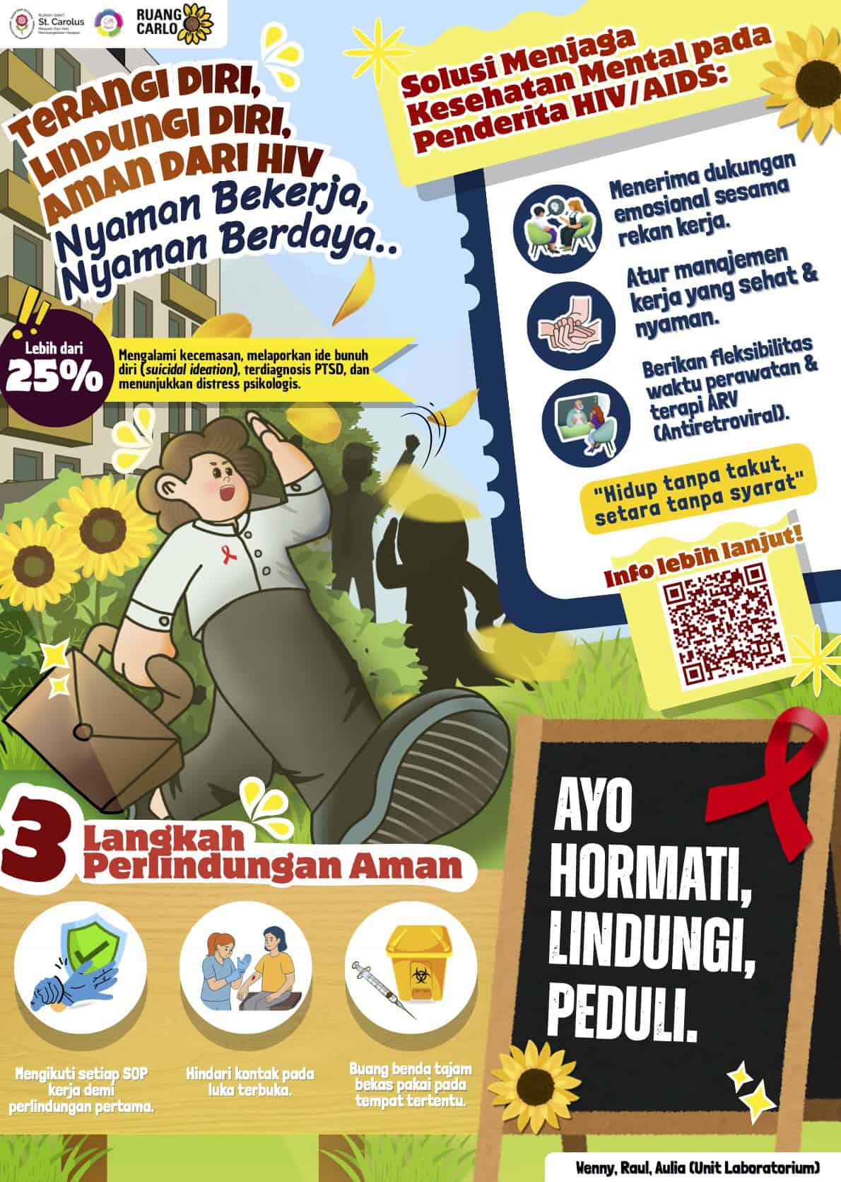 Terangi Diri, Lindungi Diri, Aman dari HIV Nyaman Bekerja Nyaman ...